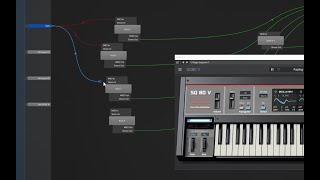 Tutorial Onefinger chords using Cantabile VST Host  Live DAW [upl. by Candida]