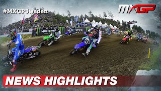 New Highlights  MXGP of Sweden 2022 MXGP Motocross [upl. by Elsy958]