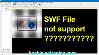 Why SWF player not support in led edit 2014 software and its solution [upl. by Oly201]