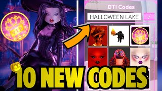 NEW ALL WORKING CODES FOR DRESS TO IMPRESS OCTOBER 2024 ROBLOX DTI CODES HALLOWEEN 👻🎃 [upl. by Moriarty]