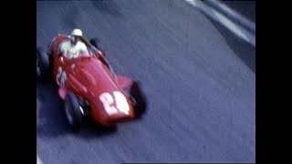 Rare 8mm film scan of Monaco Grand Prix 1956 Race [upl. by Dnomayd148]