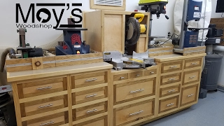 Miter Saw Station Build Part3 [upl. by Akcimat]