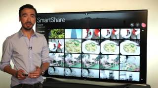 LG TV  SmartShare Partajare continut [upl. by Maharg]