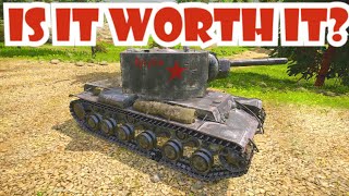 Dreadnought KV2 Tank Review  World of tanks Console Mercenaries PS4 Xbox [upl. by Menis]