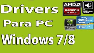 Descargar Drivers o Controladores Para mi PC de Windows 7881 2018 [upl. by Toombs29]