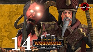 Total War Warhammer 3 Immortal Empires  Sultanate of Araby Sultan Jaffar 14 [upl. by Tnarg]