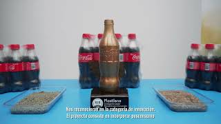 Plastilene avanza a un mundo sin residuos con CocaCola [upl. by Olnton]