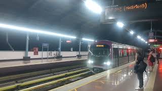 Whitefield early morning Bengaluru metro train [upl. by Giesser580]