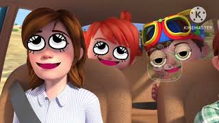 COCOMELON ARE WE THERE YET SONG FUNNY FACIAL EXPRESSIONS AND LAUGHING EXPRESSIONS PT 2 [upl. by Keese]