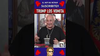 Donald Trump vomita a Milei  santiagocuneo cuneo [upl. by Cavallaro]