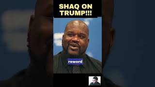 ‎blackconservative2429 shaq trumpnews duet  At the end Shaq had his shirt untuckedHe fountout [upl. by Fosdick]