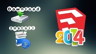 How to download and install sketchup 2014 in windows [upl. by Enilram]