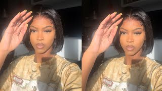 NYX BORN TO GLOW FOUNDATION REVIEW amp WEAR TEST  brown skin girl friendly [upl. by Aciraa]