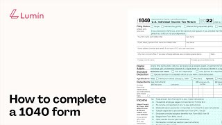 How to fill out and complete tax form 1040  Tax 2024 [upl. by Rocker]