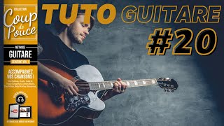 APPRENDRE LA GUITARE ACOUSTIQUE 20  Blowin in the wind  Bob Dylan [upl. by Hurd]