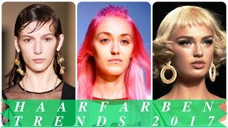 Haarfarben trends 2017 [upl. by Vassili555]