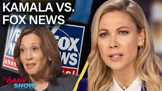 Kamala Takes on Fox Newss Bret Baier amp Trump Rambles in Univision Town Hall  The Daily Show [upl. by Alby]