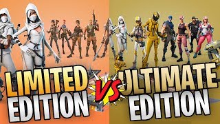 FORTNITE  Everything You Get From The Limited And Ultimate Editions In Save The World [upl. by Moth]