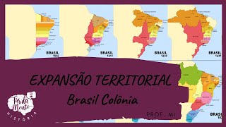 EXPANSÃO TERRITORIAL  Colonização Ensino Fundamental [upl. by Stout41]