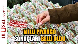 Milli Piyango yılbaşı çekilişi sonuçları belli oldu Biletler hangi şehirlere çıktı [upl. by Broucek]