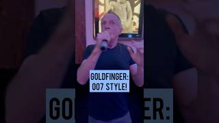 Goldfinger — James Bond 007 karaoke  goldfinger shirleybassey karaokesongs [upl. by Bor]