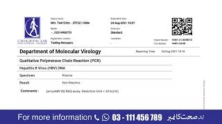 Interpreting HBV DNA PCR Qualitative test [upl. by Oriel305]