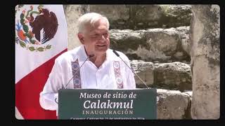 Inauguración del museo de Calakmul [upl. by Ahsiekar]