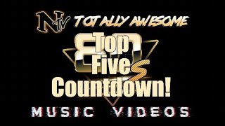 Countdown Top Five NTV Totally Awesome 80s Music Videos [upl. by Esoranna]