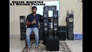 Boston Acoustics 51 Speaker Package For Saleforsaletamil dolby dts dolbyatmos kundrathuraudios [upl. by Adalheid]