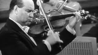 David Oistrakh  Bach Violin Concerto in A minor [upl. by Eatnad746]