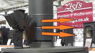 DIY Heat Powered Stove Fan [upl. by Neersin]