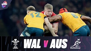 EXTENDED HIGHLIGHTS  Wales v Australia  Autumn Nations Series [upl. by Ettezyl]