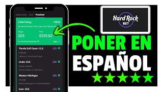 Como PONER HARD ROCK BET en ESPAÑOL Paso a Paso [upl. by Mumford]