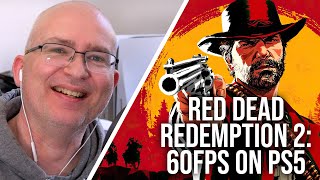 Red Dead Redemption 2 60FPS on PlayStation 5 [upl. by Felt]