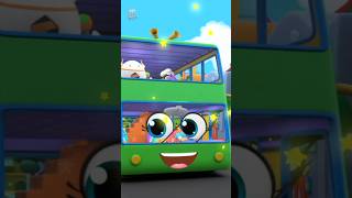 Wheels On The Bus Fun Ride shorts vehicles adventure ytshorts [upl. by Rem]