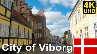 City of Viborg  Driving in Denmark [upl. by Yurt]