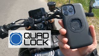 Quad Lock – обзор крепления телефона для мотоцикла [upl. by Leiba837]