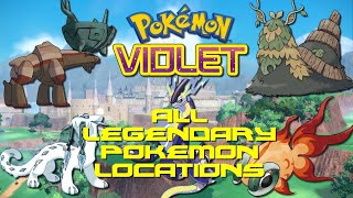 Pokemon Violet All Legendary Pokemon Locations [upl. by Ientirb133]