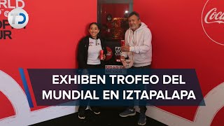 La Copa del Mundo llegó a CdMx te decimos dónde y cómo visitarla [upl. by Anastice]