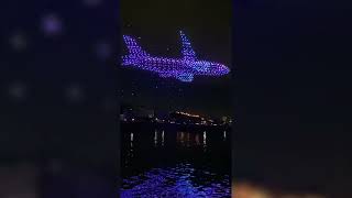 INCREDIBLE Drone Light Show [upl. by Megargee973]