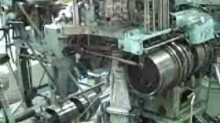 Bentley Komet sock knitting machines in action [upl. by Lyman]