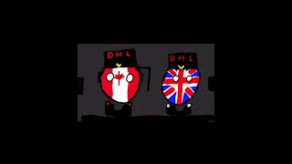 DHL flight 611 countryball shorts countryballs aviation crash plane planecrash [upl. by Eniffit]