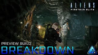 Aliens Fireteam Elite Preview Build Breakdown [upl. by Eirak]