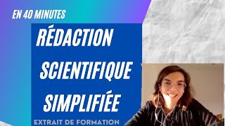 Rédaction Scientifique Simplifiée IMRAD en 40min [upl. by Nevla868]