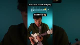 How to play Rusted Root  Send Me On My Way on the ukulele [upl. by Arv628]