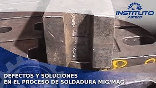 Defectos y soluciones en el proceso de soldadura MIGMAG [upl. by Mauldon]