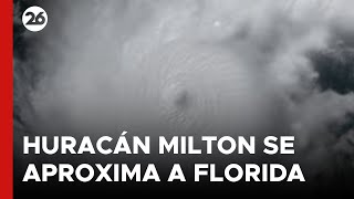 🔴 EN VIVO  EEUU  Florida en ALERTA MÁXIMA por la llegada del huracán Milton [upl. by Nemajneb]