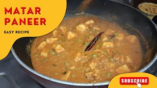 Matar Paneer Ke saath Vlog Ban gaya  Tasty matar paneer recipe [upl. by Yllime]