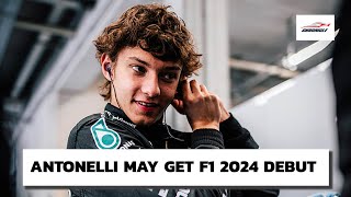 Kimi Antonellis Potential F1 Debut Revealed [upl. by Portwine202]