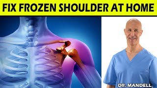 ONE SIMPLE EXERCISE TO FIX FROZEN SHOULDER  Dr Alan Mandell DC [upl. by Mahgirb]